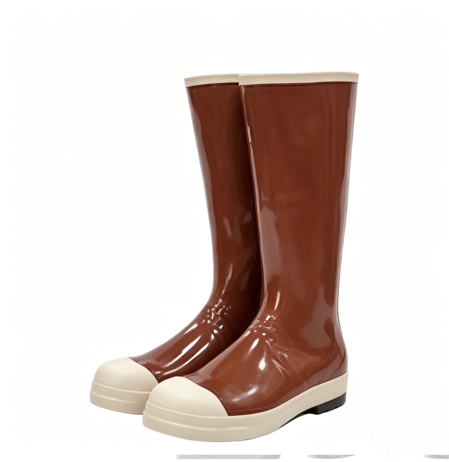 산성 및 기름 저항성 부츠